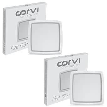 Buy CORVI LED Flat 6S Square Ceiling Panel Light | 23 Watts ...