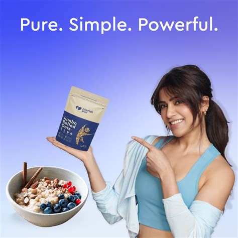 Jumbo rolled oats, Fiber, Protein — Nourish You