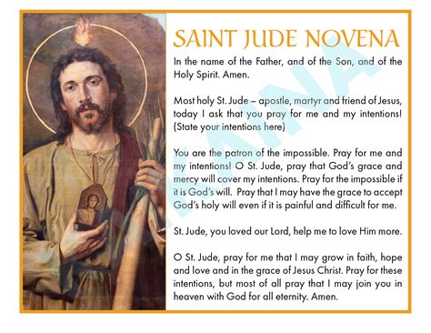 Novena To St Jude Thaddeus Day 8 at Barbara Mcdonnell blog