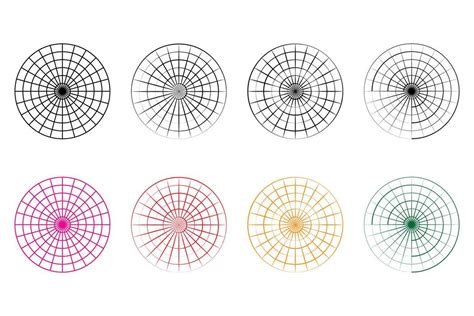 Circular Grid HTML/JavaScript 的图像结果