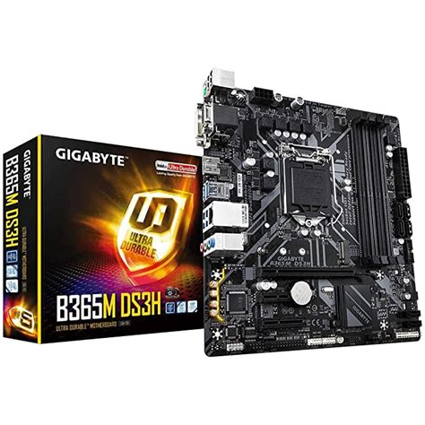 Amazon.in: Buy Gigabyte B365M DS3H (LGA1151/Intel/Micro ATX/USB 3.1 Gen ...