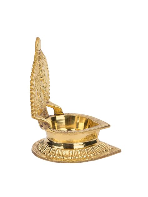 Brass Kanchipuram Kamakshi Lamp | Shop Now