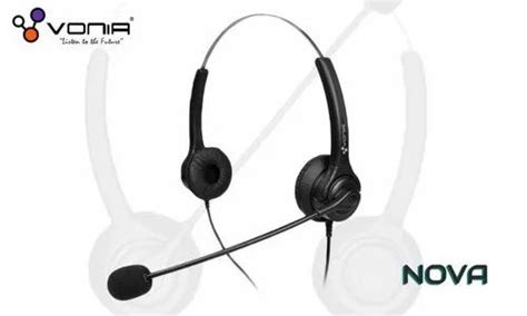 RJ Headset - Vonia DH-101 Mono RJ Headset Manufacturer from New Delhi