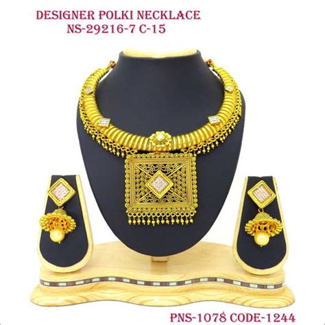 Antique Polki Earring Exporter, Kundan Earring Manufacturer, Supplier ...