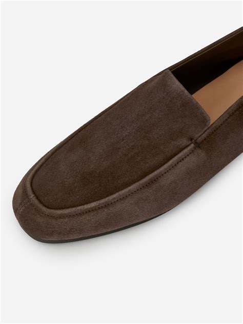 Slim Suede Loafers - Brown - Women - ARKET GB
