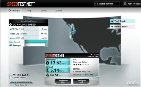 Image result for Speed Test Comcast Internet Connection