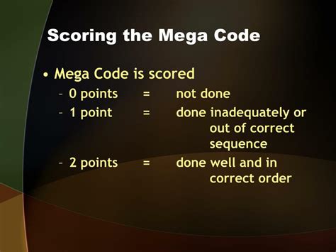 Mega Code Simulation 的图像结果