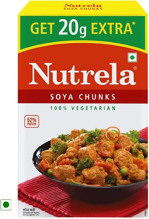 NUTRELA SOYA - Chunks, 200 Grams Pack : Amazon.in: Grocery & Gourmet Foods
