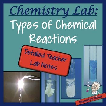 Image result for Types of Chemical Reactions Lab