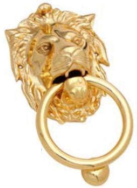 Brass Real Lion Door Knocker Manufacturers and Suppliers from Aligarh