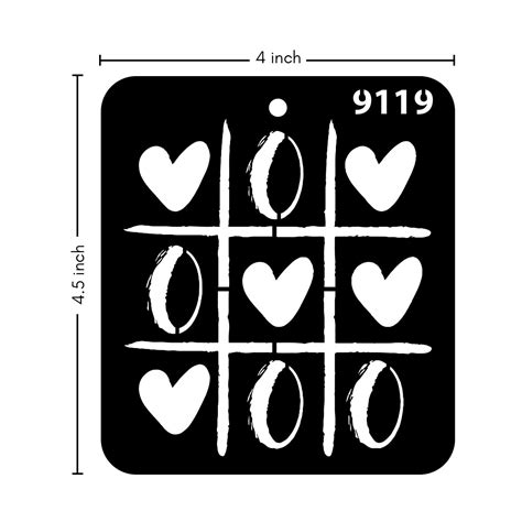 iCraft Multi-Surface Stencils - Perfect for Walls, DIY & Resin Art Pro