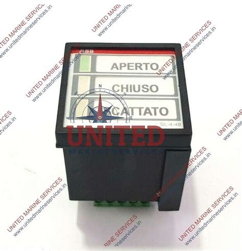 ABB SQUARE LUMINOUS INDICATOR SL-3-48 | United Marine Services