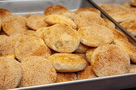 南京特色小吃鸭油酥烧饼高清图片下载-正版图片501678561-摄图网