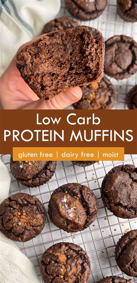 Low Carb Chocolate Protein Muffins (No Banana) - Bake It Paleo | Recipe ...