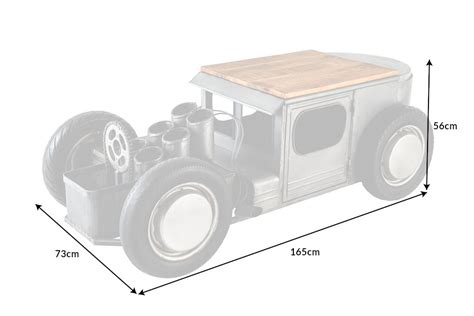 Oldtimer Couchtisch | Riess-Ambiente.de