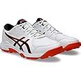 Buy ASICS Unisex GEL-PEAKE 2 White/Black Cricket Shoes - 6 UK (1113A036 ...
