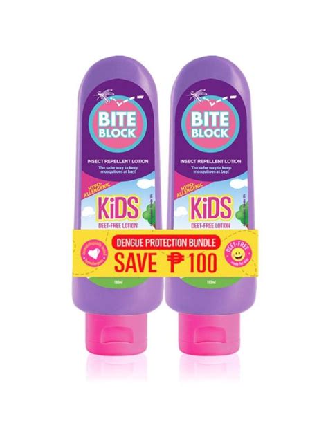 Bite Block Kids Insect Repellent Lotion (100ml) B… | edamama