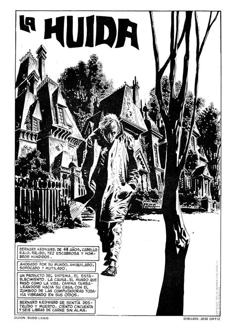 Aquellos inolvidables tebeos...: La huida - José Ortiz & Budd Lewis ...