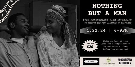 Nothing But A Man Film Screening, The Charles Theatre, Baltimore, 22 ...