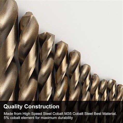 M35 Cobalt Drill Bit Set, 13/19/25pcs - VADANIA Hardware UK