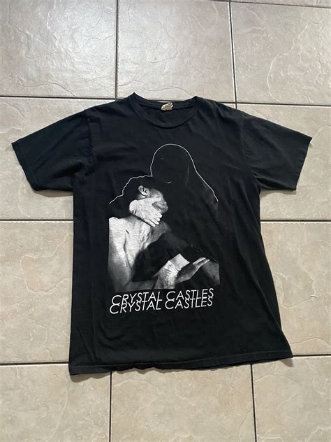 Band Tees × Joy Divizn × Vintage Crystal Castles Shirt | Grailed