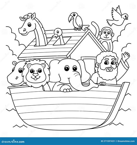 Noah S Ark Coloring Page Sunday School Coloring Pages Bible Crafts ...
