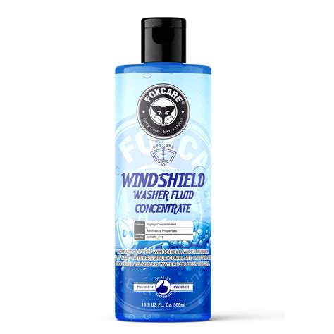 Foxcare Windshield Washer fluid Concentrate Liquid (500 ML) – Foxcare ...