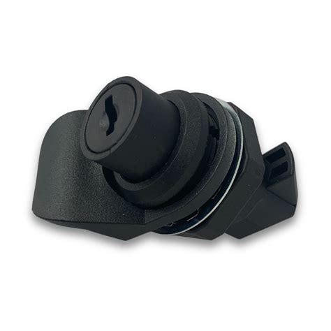 Lockable Push Cam Latch - Black | TSF Direct