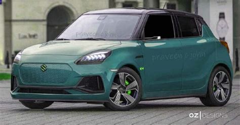 Maruti Swift EV Visualized – Upcoming Tata Altroz EV Rival » Car Blog India