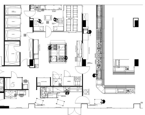 Resultado de imagen de cocina hotel plano | Planos de restaurantes ...