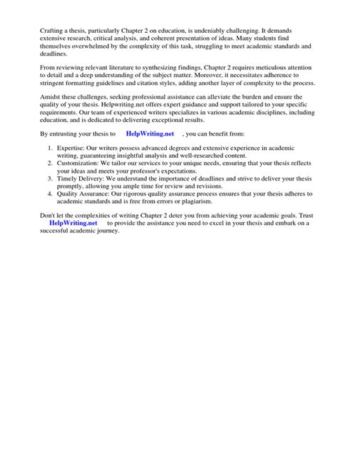 Image result for Chapter 2 Dissertation