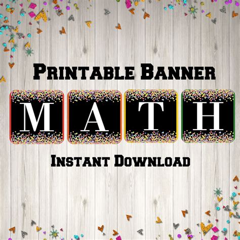 Image result for 7th Grade Math Banner