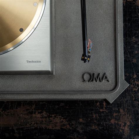 OMA Cast Iron Plinth System for Technics SP-10 | The Revolver Club