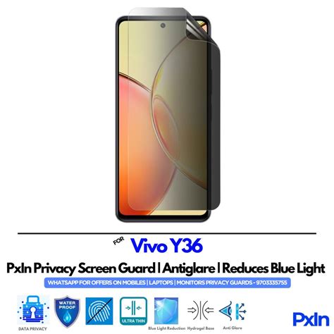 Privacy Screen Guard for Vivo Y36 Mobile | No.1