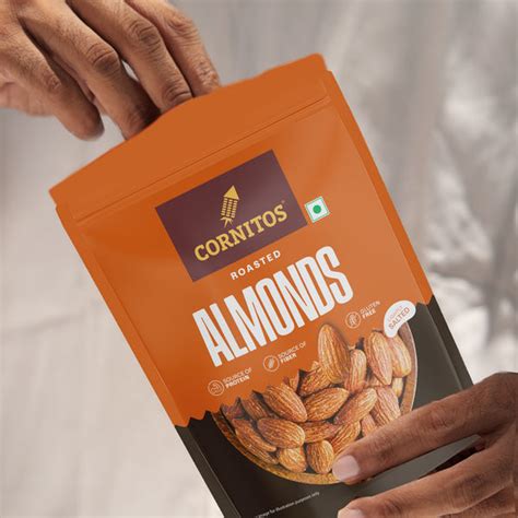 Cornitos Roasted California Almonds Lightly Salted 200g