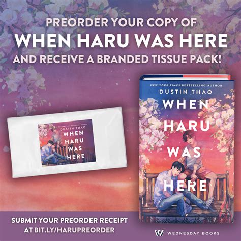 When Haru Was Here Preorder Campaign