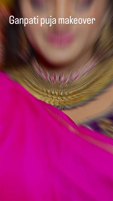 TWINKLE PATEL💫 | Ganesh puja makeover. 😘. By @twinkle_makeup_.artist ...
