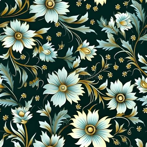 Image result for Retro Flower Pattern