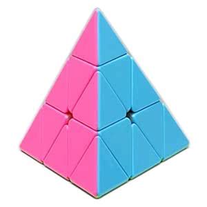 AGAMI Ultra Smooth Pyraminx Pyramid Triangle Stickerless High Speed 3D ...