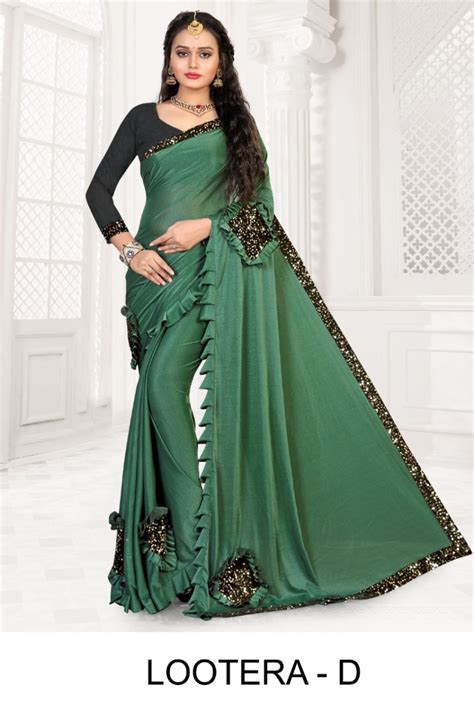 Ronisha lootera Bollywood style designer saree collection