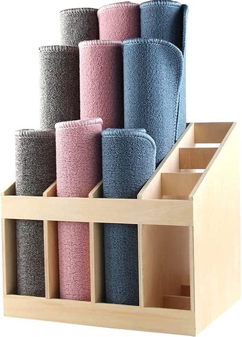 Peelorange Wooden Yoga Mat Storage Rack - Holds 12 Mats |Perfect for ...