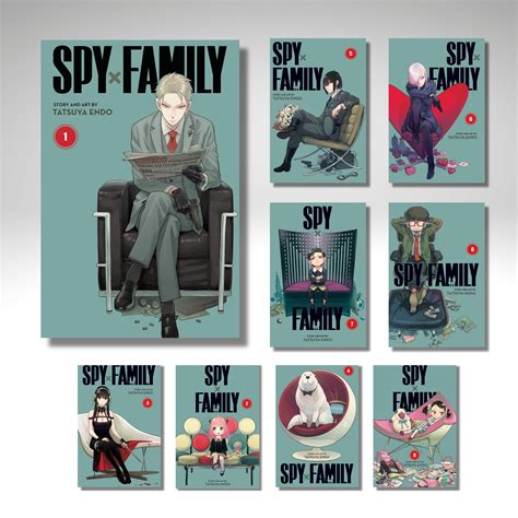 [Combo] Spy x Family Vol 1-9 By Tatsuya Endo (Paperback) - Gyaanstore