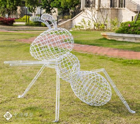 不锈钢编织蚂蚁雕塑 镂空铁艺编织动物造型雕塑 - 知乎