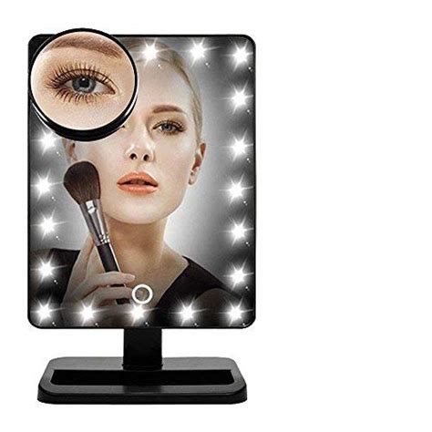 Buy ShopAIS Lighted Makeup Mirror Illuminated & Portable LED Vanity ...