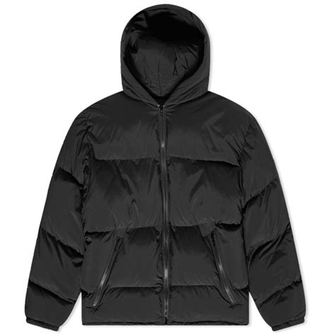 Balenciaga Hooded Puffer Jacket Black | END. (GB)