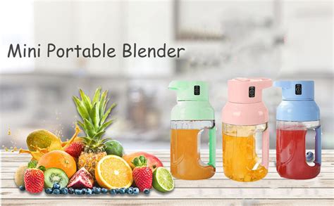 Buy NYTRYD Blender Smoothie Makers, Juice Blender 1500ml Mini Portable ...