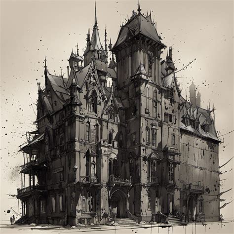 Arkham Asylum Concept Art - AI Generated Artwork - NightCafe Creator