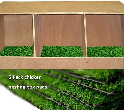 Buy Chicken Nesting Box Pads Washable Chicken Nesting Pad for Chicken ...