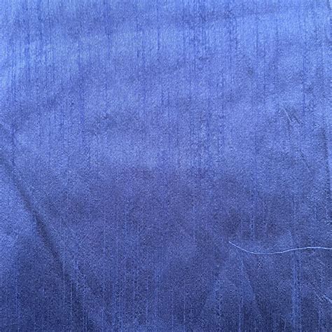 Dupion Silk Unstitched fabric - Navy Blue – Phulari