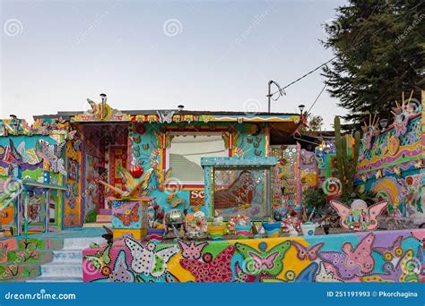 A View on the Butterfly House in Pacific Grove, California Editorial ...